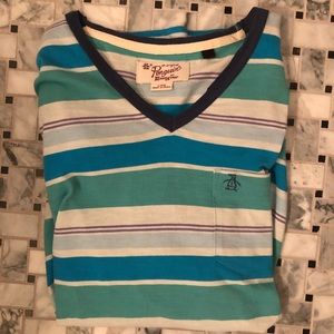 Original Penguin Shirts - Men’s Original Penguin V-neck T-shirt Original Penguin Shirts - Men’s Original Penguin V-neck T-shirt